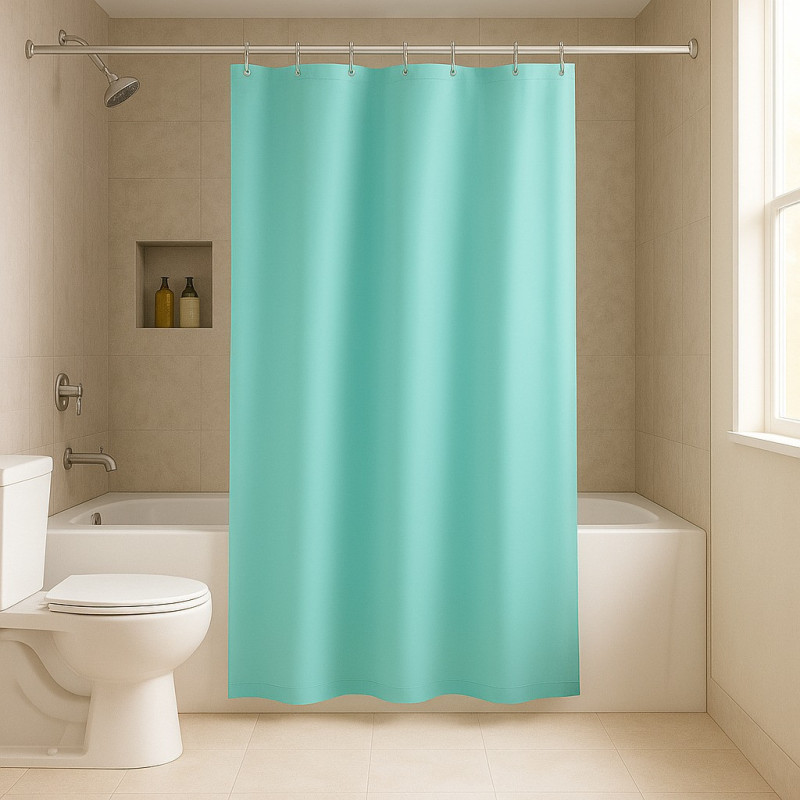 CORTINA BAÑO 180X180CM PALM SPRINGS HOMES