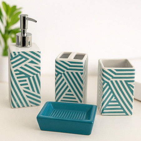 SET ORGANIZADORES BAÑO 4PZAS THE SPA COLLECTION