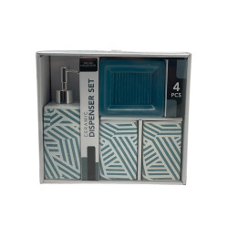 SET ORGANIZADORES BAÑO 4PZAS THE SPA COLLECTION