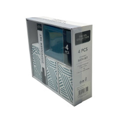 SET ORGANIZADORES BAÑO 4PZAS THE SPA COLLECTION