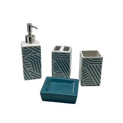 SET ORGANIZADORES BAÑO 4PZAS THE SPA COLLECTION