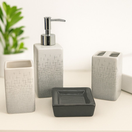 SET ORGANIZADORES BAÑO 4PZAS THE SPA COLLECTION