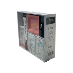 SET ORGANIZADORES BAÑO 4PZAS THE SPA COLLECTION