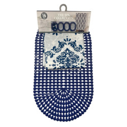 SET ALFOMBRA CORTINA BAÑO 14PZAS THE SPA COLLECTION
