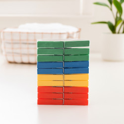 PRENSA ROPA PLASTICA 24PCS(85128)