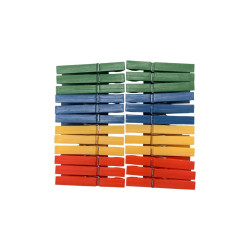 PRENSA ROPA PLASTICA 24PCS(85128)