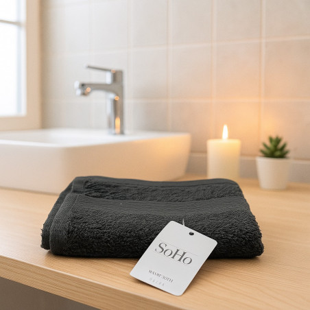 TOALLA FACIAL 12X12 GRIS(2308140)