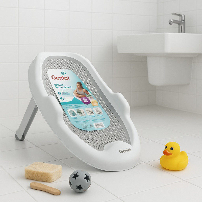 Bañera Plegable Antideslizante Genial(Gn-Jp8015)