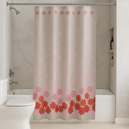 CORTINA BAÑO 180X180CM PALM SPRINGS HOMES