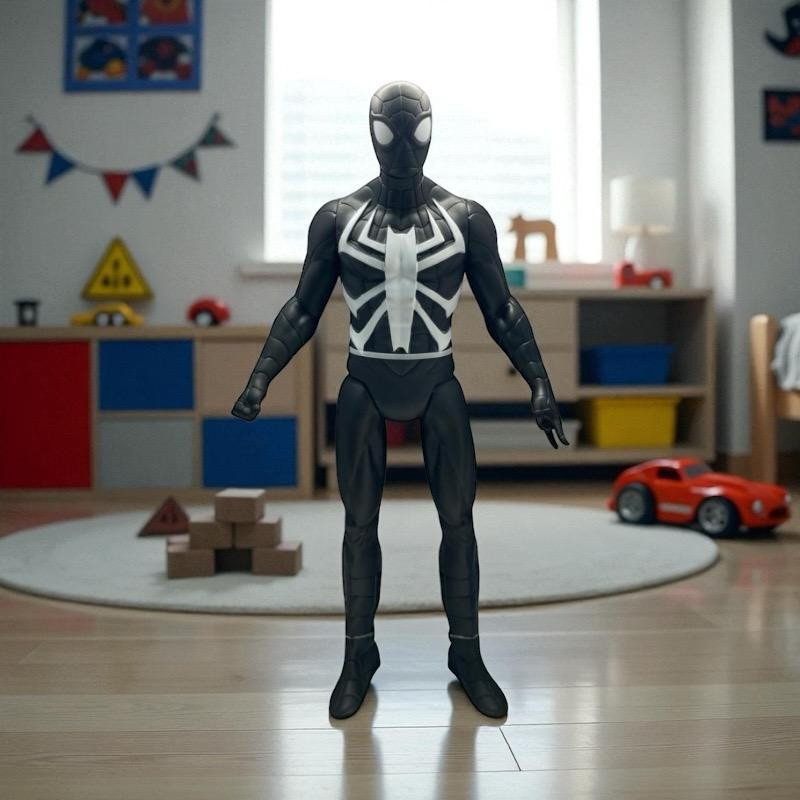 Figura Accion 20'' Black Spiderman (Mt-Bsp20-01)