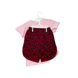 TSHIRT M/C+SHORT SET2 2/8T