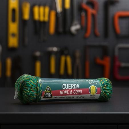 Cuerda Everest 32 mm x 100 m resistente y versátil