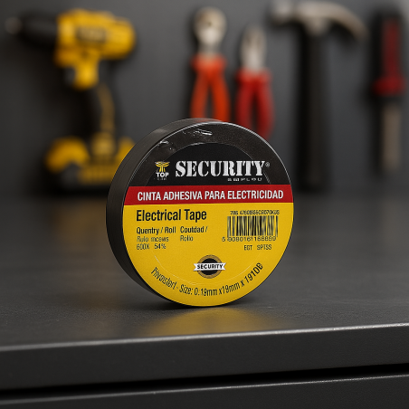 Tape Negro X Unid Security(Ms-13X10Yds-S)