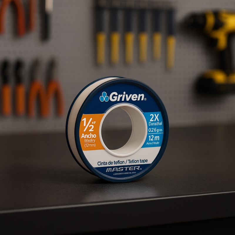 Cinta Teflon Griven 1/2' 12 Mts (Gvm-Tf70-1-2-12M)