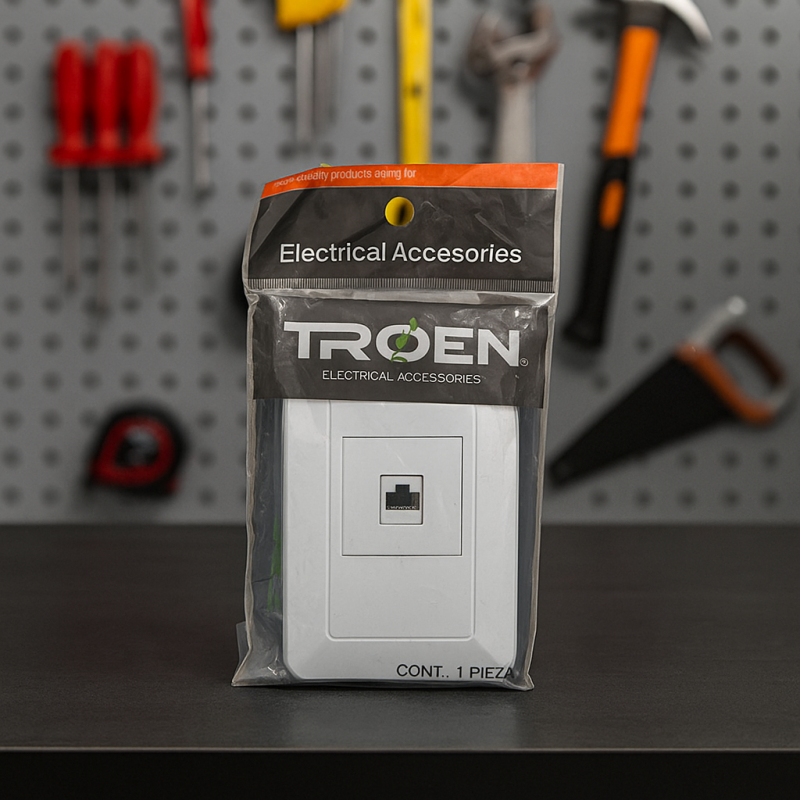 Conector de TV Troen | Instalación Segura y Estable de Señal Coaxial