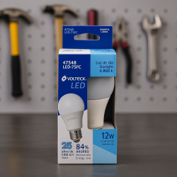 Bombilla LED Luz Día 12W Equivalente a 75W  Ahorro y Brillo Confiable