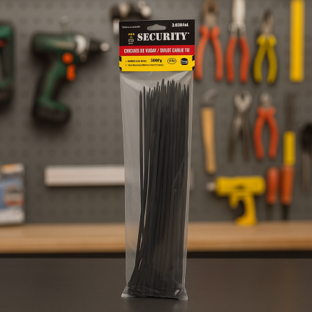 Amarras Plásticas Security 50 piezas | Organización práctica y segura