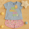 TSHIRT M/C+SHORT SET2 6/24M