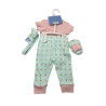 ROPA NIÑA NB/6-9M 4SET (L-KK-13647-BG)