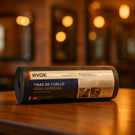 PAPEL CUELLO ROLLO 5PCS BARBERIA EVOK(A019-F92901)