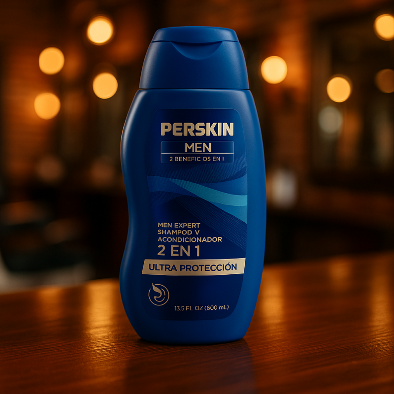 SHAMPOO 2EN1 HOMBRE 13.5 OZ PERSKIN (CM55161-55162)