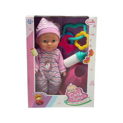 Jgte Muñeca Bebe 12'' Chupon (71205446)