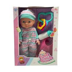 Jgte Muñeca Bebe 12'' Chupon (71205446)
