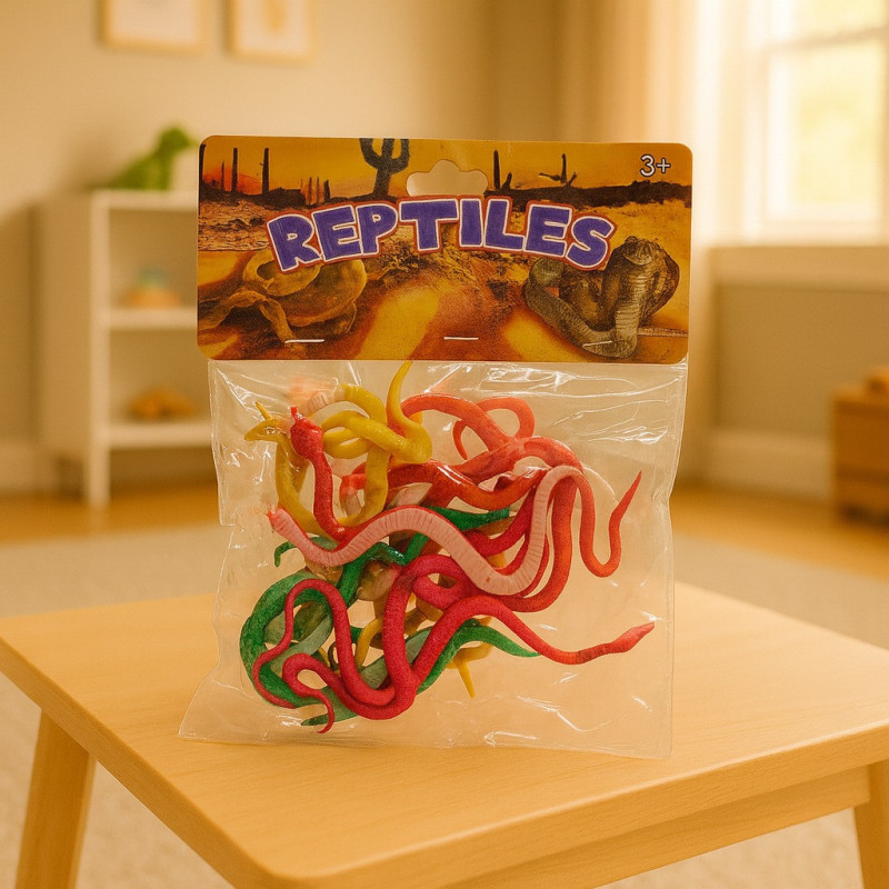 Jgte Set Culebras 12 Pzas (Sf666-98)