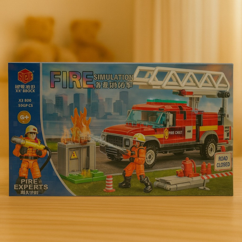 Jgte Block Armable 426 Pcs Camion Bomberos (60205393)