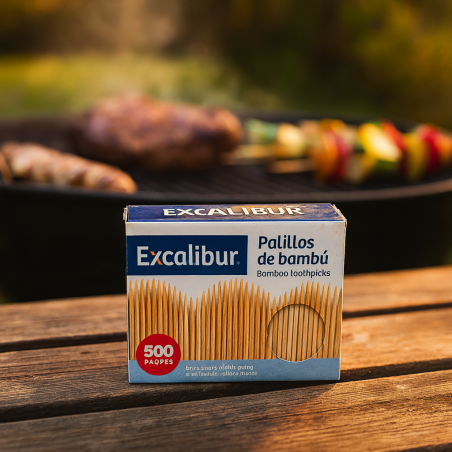 Palillo Dientes Excalibur 500 Pcs(9A018-Tp500B)