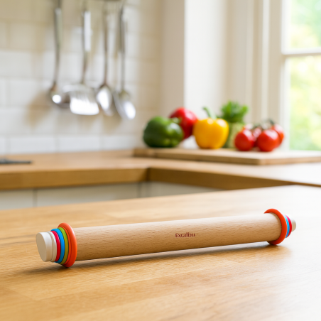 Rodillo Amasar Excalibur Ajustable(Ex-M16-Kt2204)