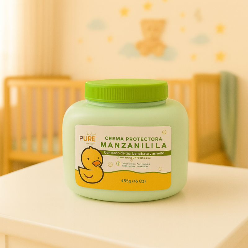 CREMA ANTIPAÑALITIS MANZANILLA BABY PURE