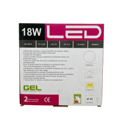 Panel Led Sobrep 18W 8.8 3000K (10270F-Ww)