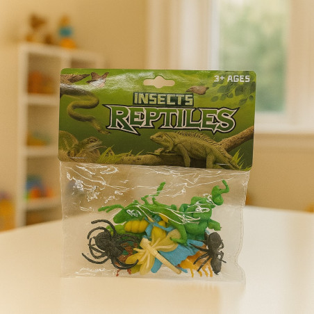 Jgte Set Insectos 12 Pzas (Y33-7)