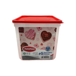 Recipiente Polinplast Cuadrado Plastico  (175-190)