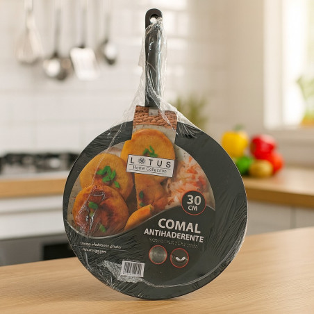 SARTEN ALUMINIO 30CM(LHC-30COM)