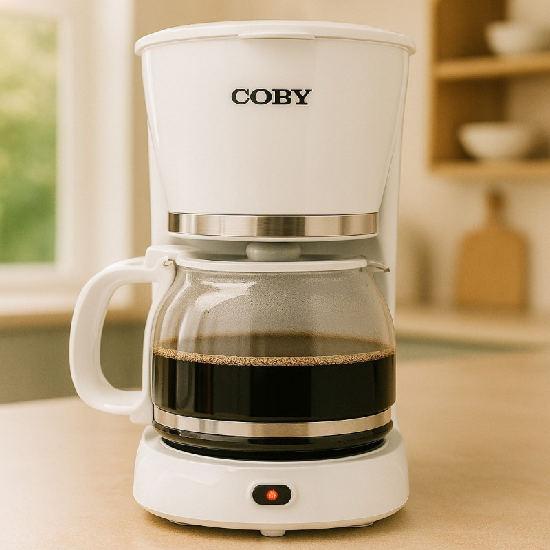 COFFEMAKER BLANCO 12 TAZAS COBY