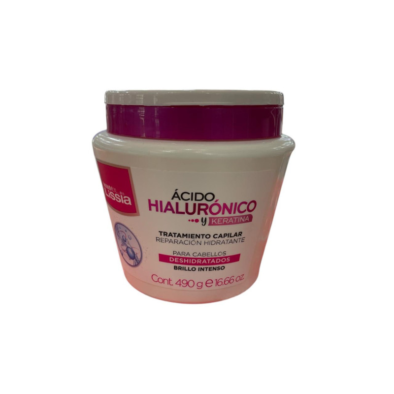TRATAMIENTO LISSIA CAPILAR ACIDO HIALURONICO KERATINA 490G