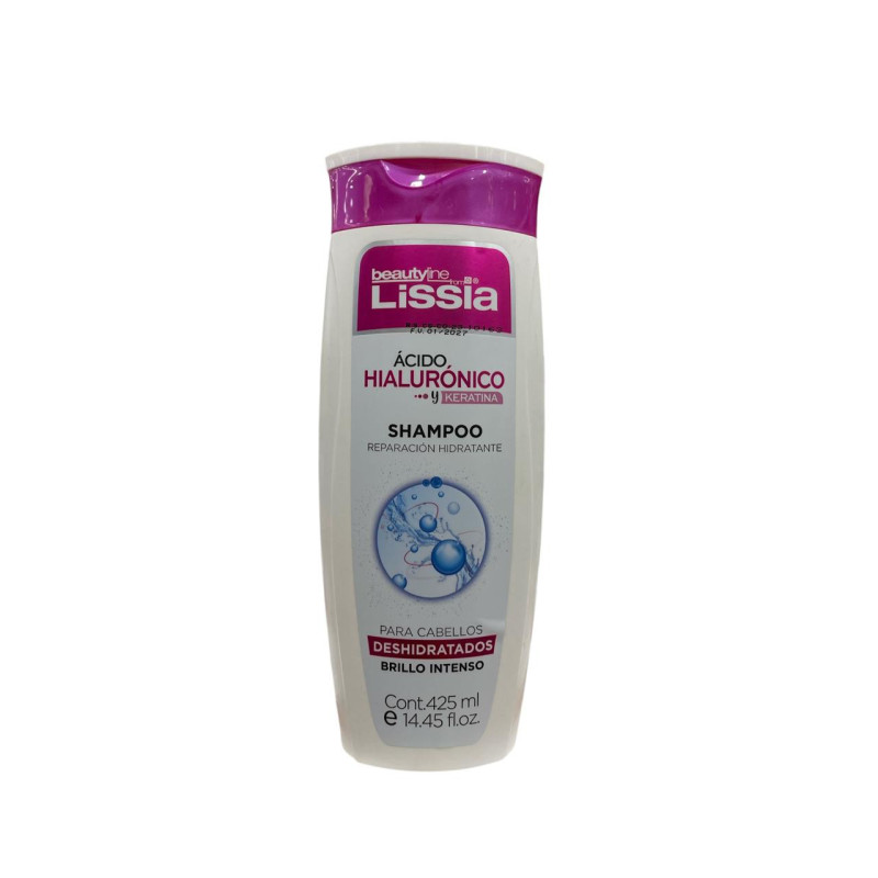 SHAMPOO LISSIA ACIDO HIALURONICO / KERATINA 425ML