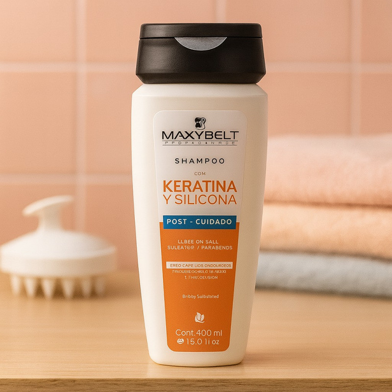 SHAMPOO MAXYBELT KERATINA SILICONA 400ML (08035245)