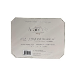 Set Sabanas Lisas 6Pc Queen 4Home Esq45872)