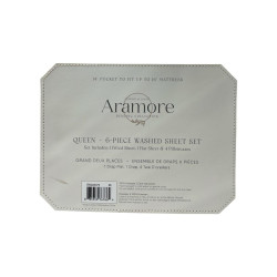 Set Sabanas Lisas 6Pc Queen 4Home (Esq34373)