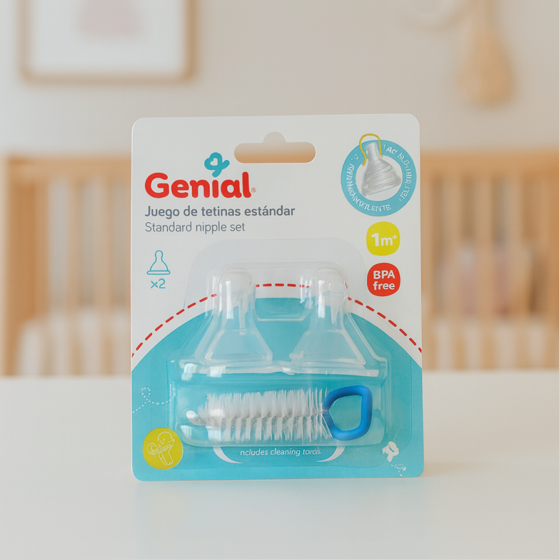 Set Chupetas Biberon Genial(Gn-Nb41)