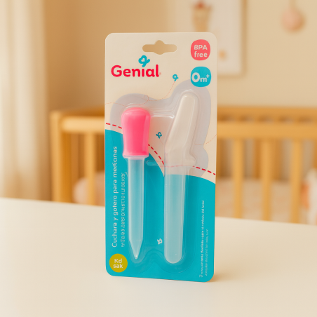 Set de Gotero y Cuchara Medidora para Bebé - Genial