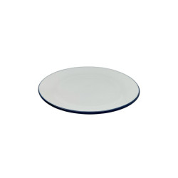 PLATO 7.5 CERAMICA AZUL