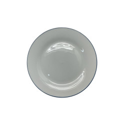 PLATO 7.5 CERAMICA AZUL