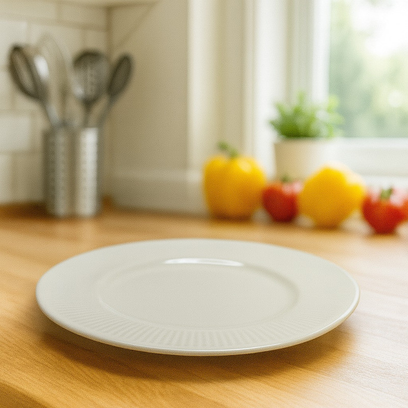 PLATO LLANO 8 BLANCA