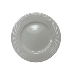 PLATO LLANO 10.5 BLANCA