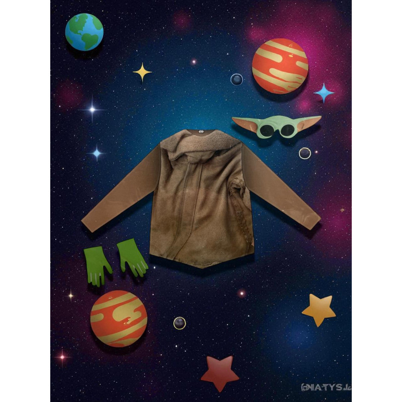 Disfraz de Baby Yoda CARNIVAL Tallas 2-4 / 4-6 para Niños