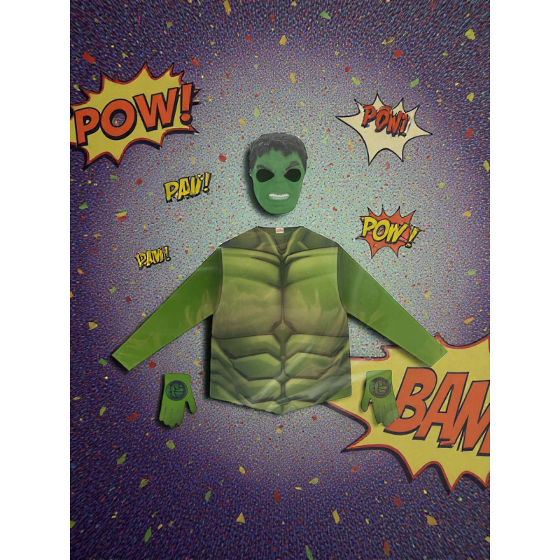 Disfraz Tallas 2-4 / 4-6 Hulk (Mt-Hlk-Rp32)